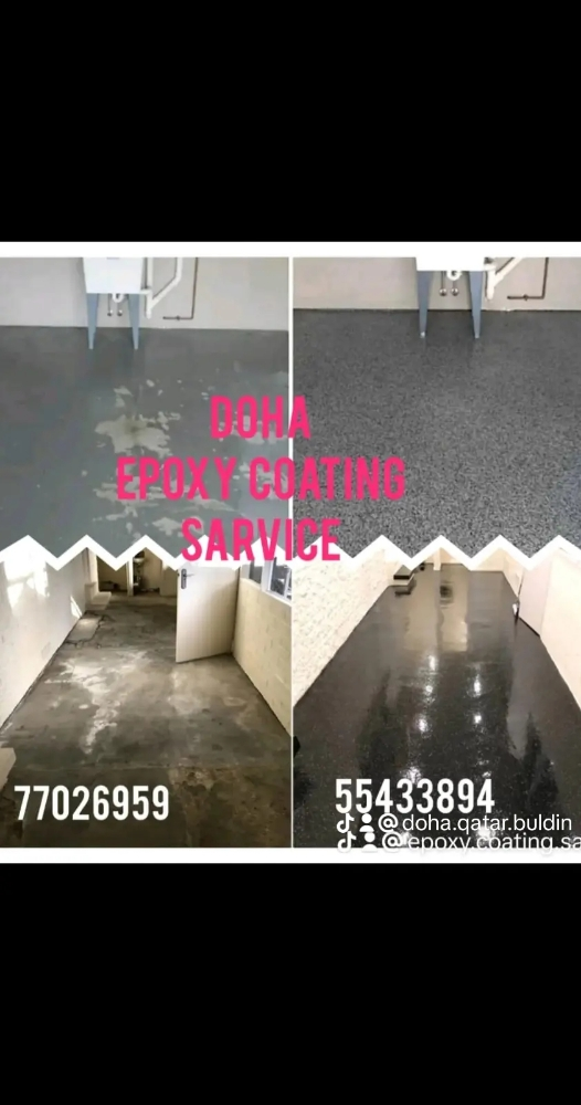 epoxy coating service doha qatar - 2