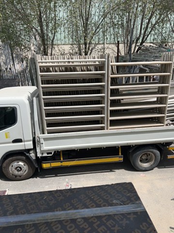 single scaffolding aluminium ladd - 1