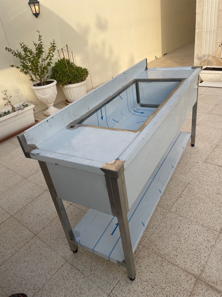 Double Bowl Sink Stainless Steel - 4