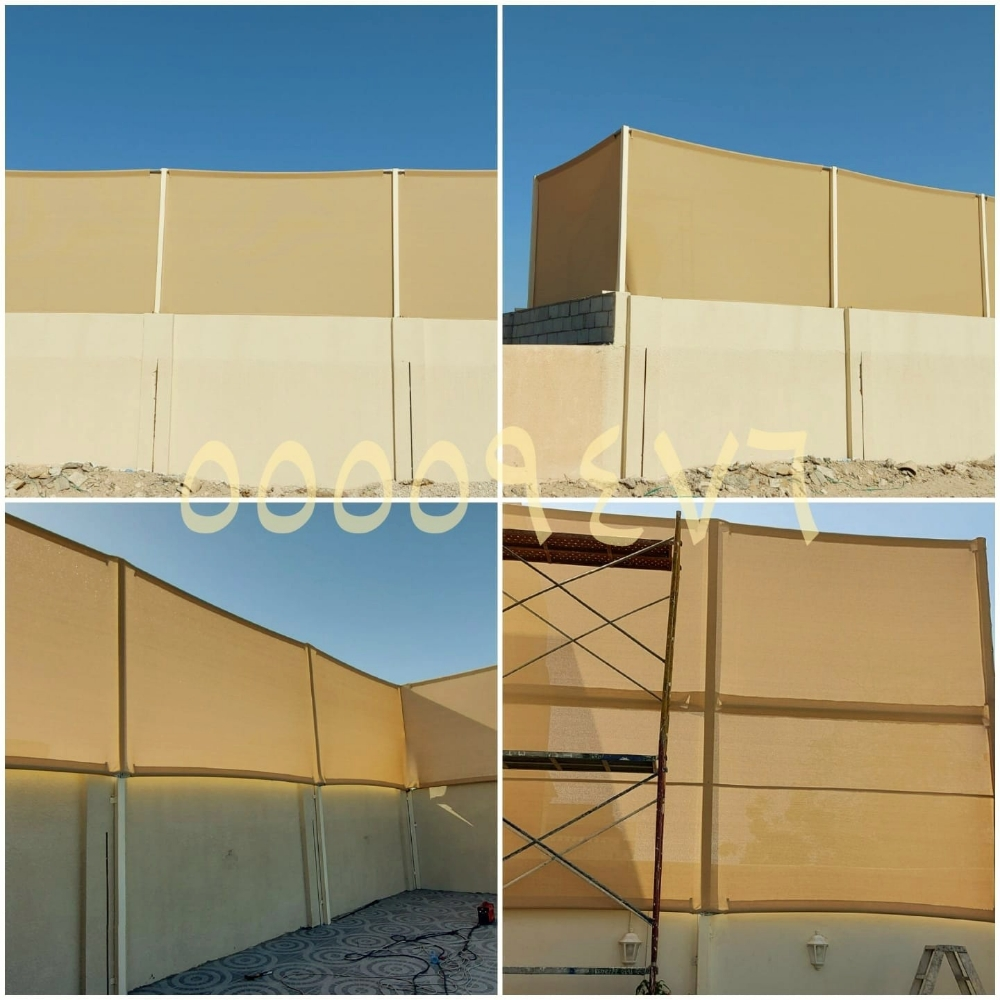 المظلات كويكسبان. سواتر بلاستيك - 8