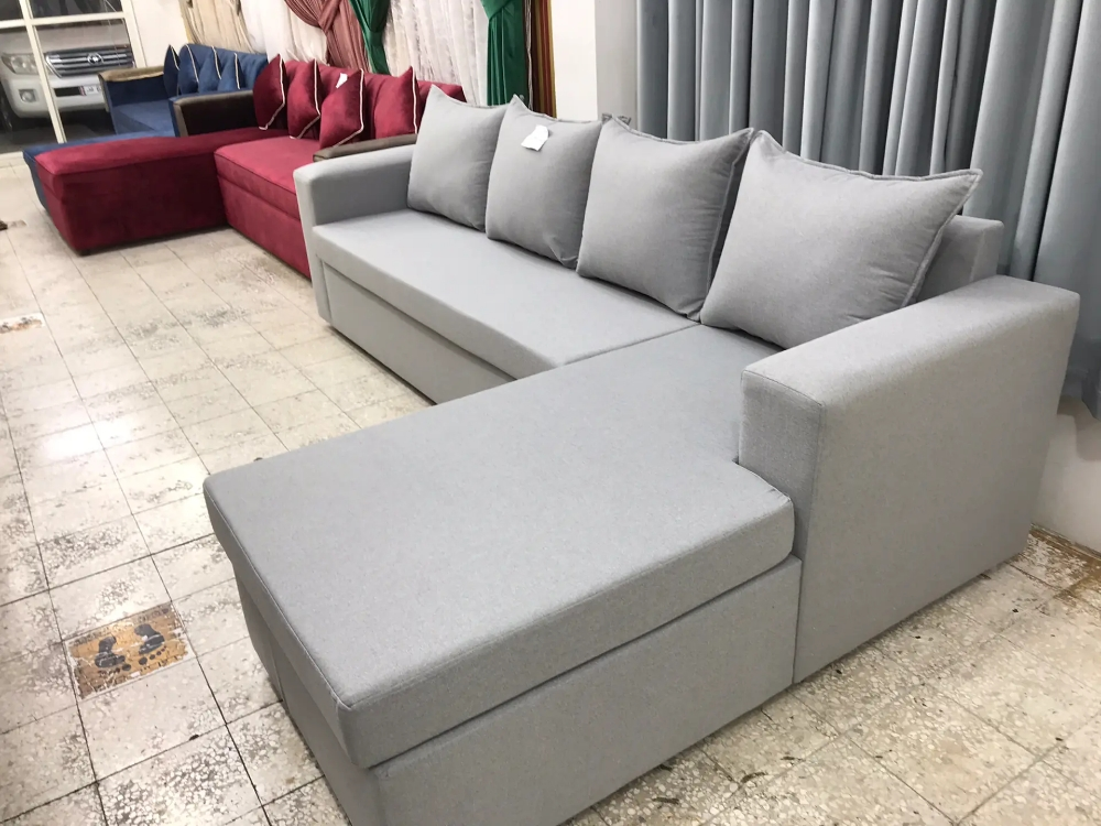 L-shape new sofas for sell. - 2
