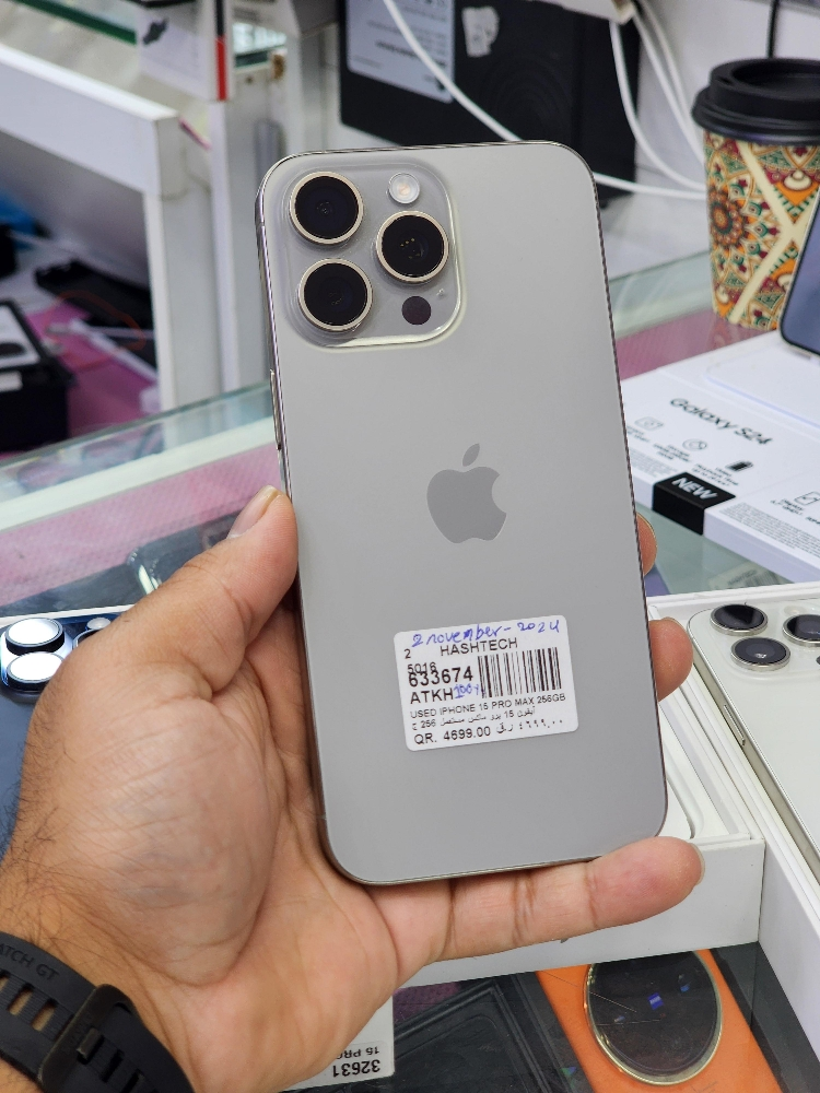 APPLE IPHONE 15 PROMAX 256GB USED - 1