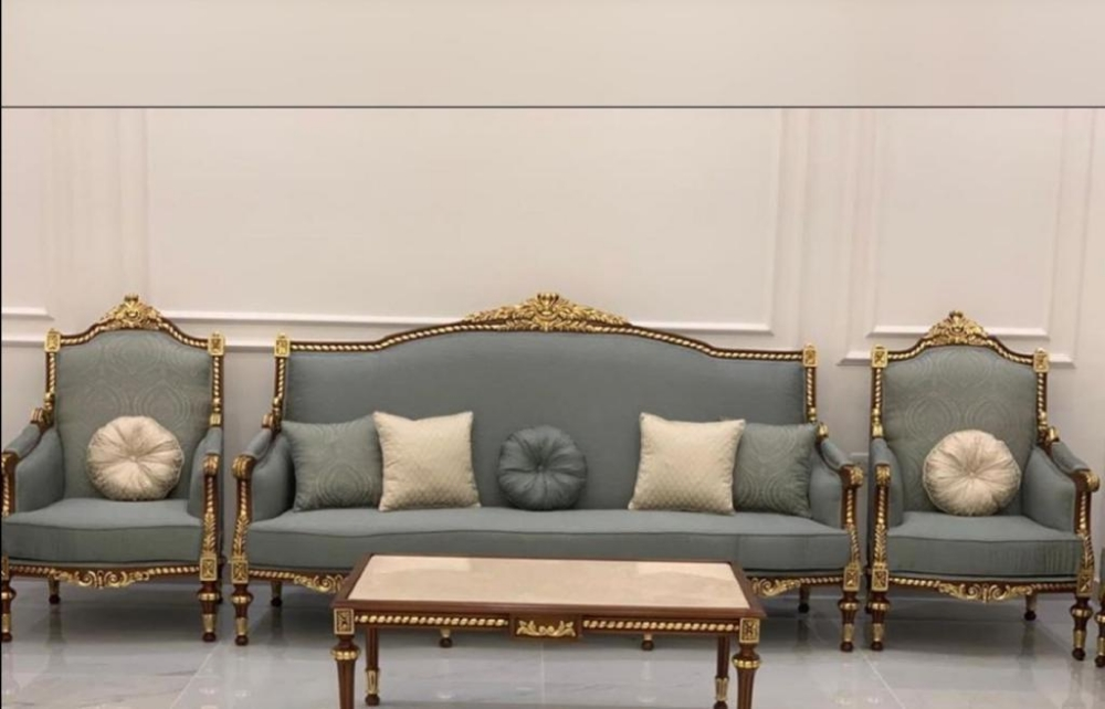 Sofa dressing Carpets and curtain - 1