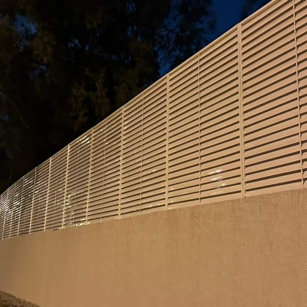 all steel handrails door pergola - 9