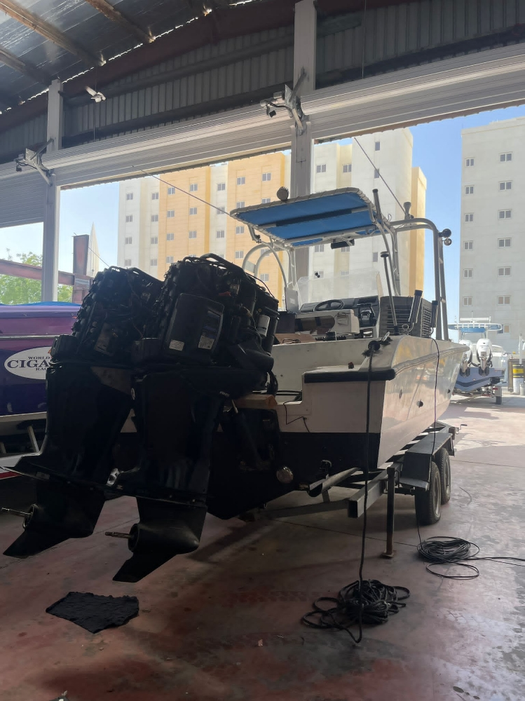 Maintenance and service of marine - 2