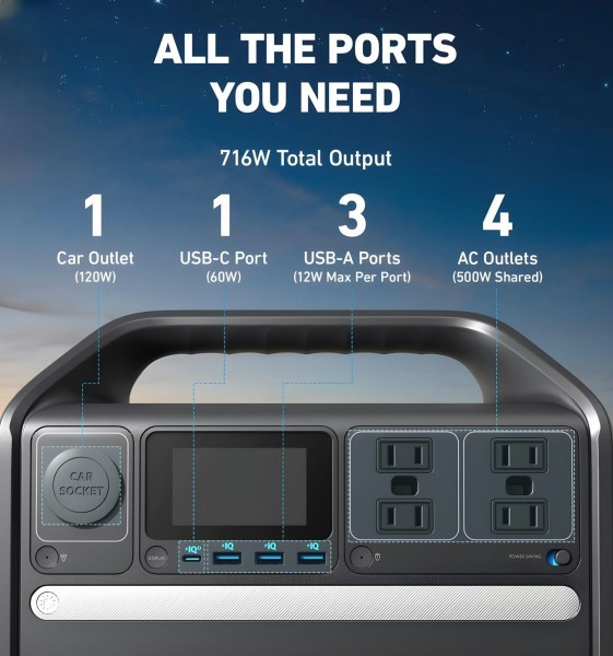 Anker 535 Power Station - 4