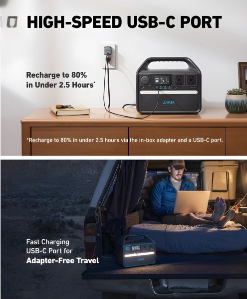 Anker 535 Power Station - 3