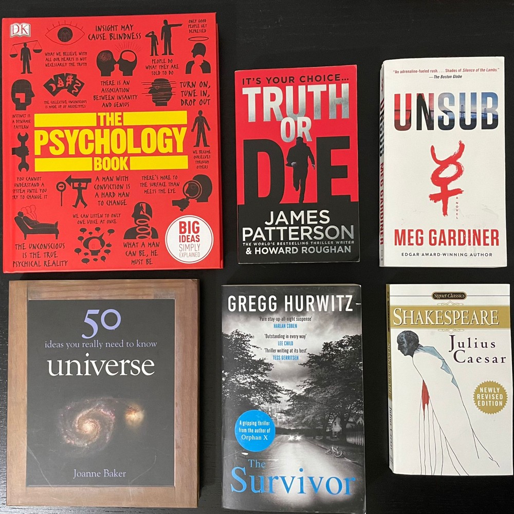 Exclusive English novels/books - 1