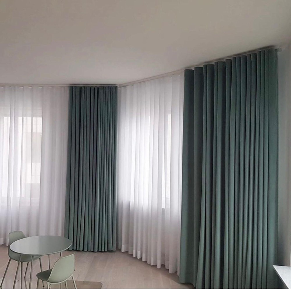 Wave And American Curtain  - 10