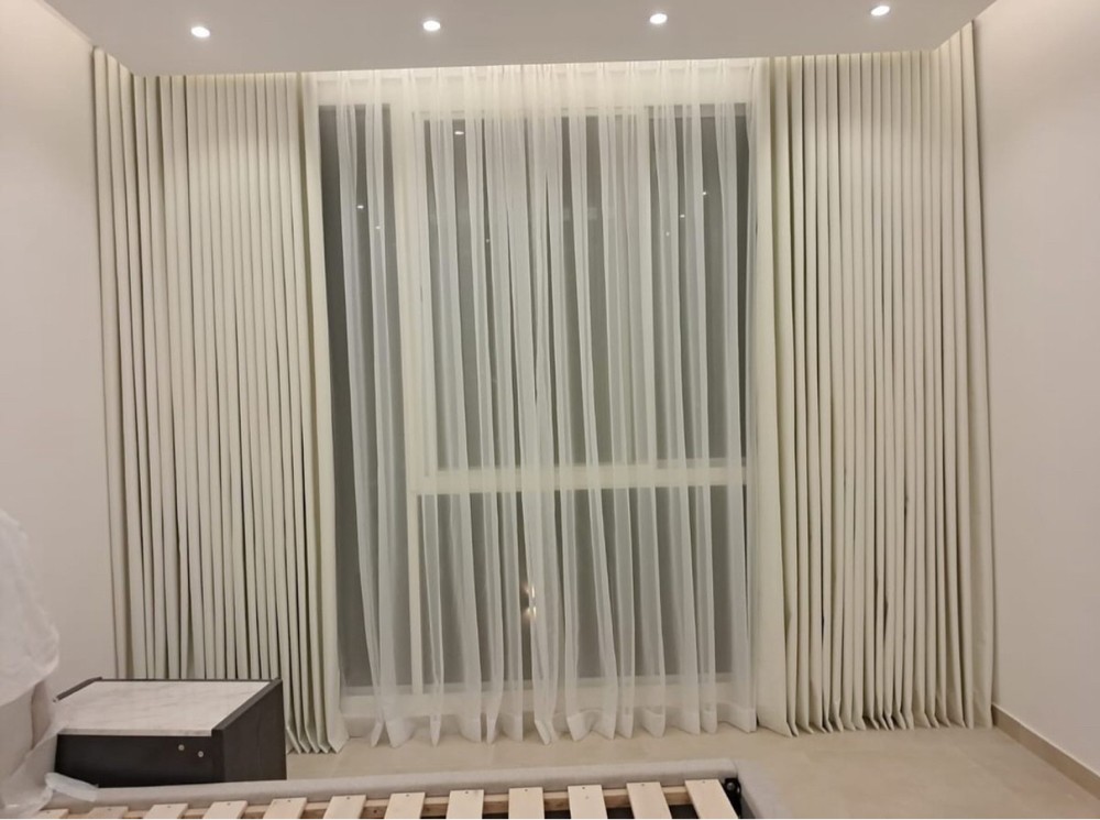 Wave And American Curtain  - 4