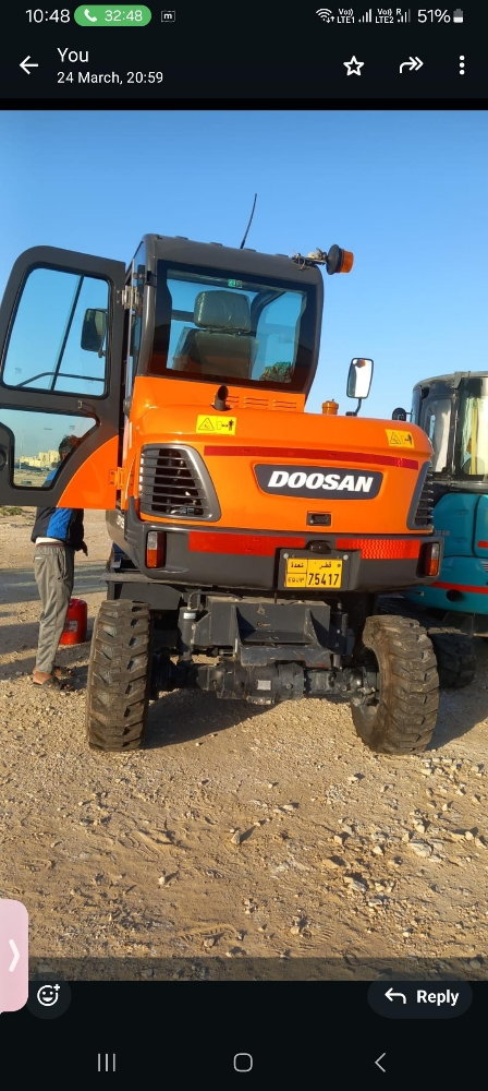 doosan new matchin  exacavator - 1