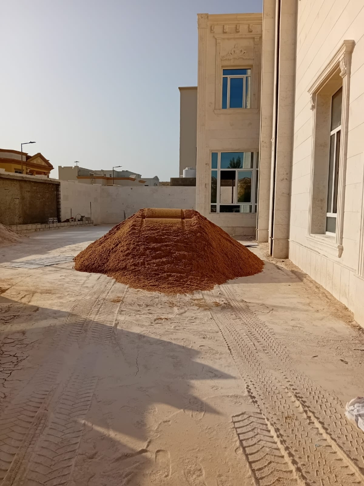 توريد رمل مغسول وبلاستر طين زراعي - 3