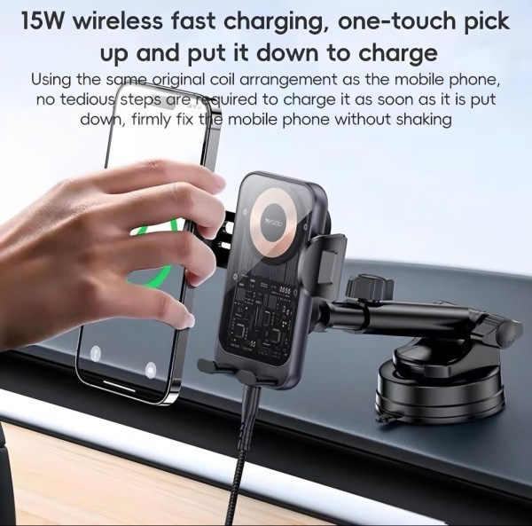 Yesido C307 Wireless Car Charger - 2