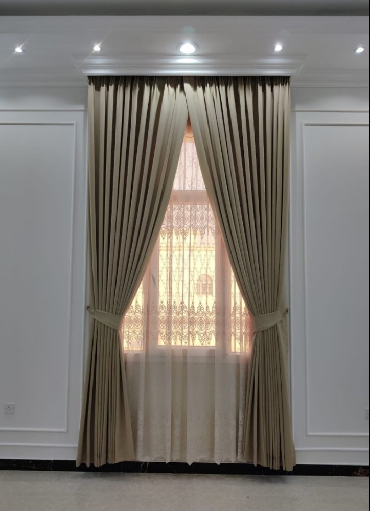 New luxury design curtains making - 2