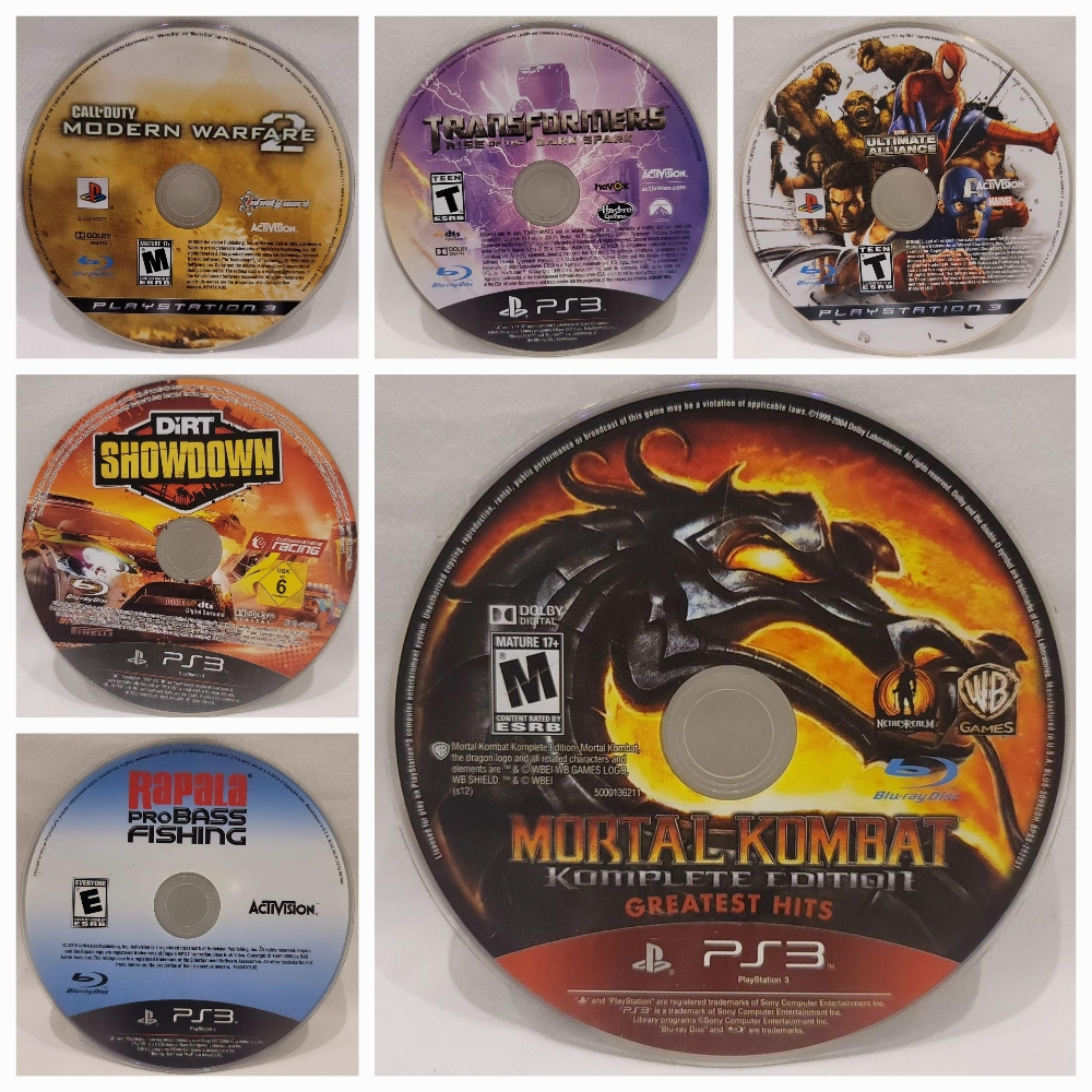 PS3 GAMES CD - 5