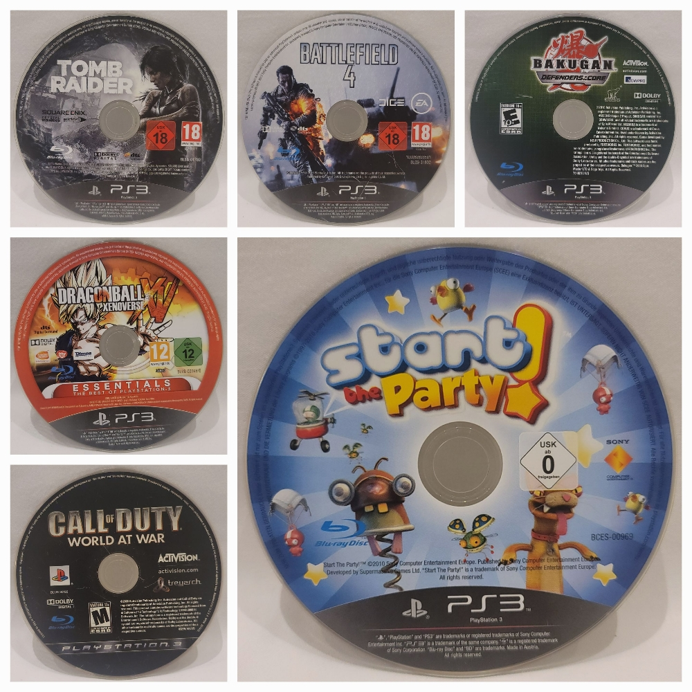 PS3 GAMES CD - 3