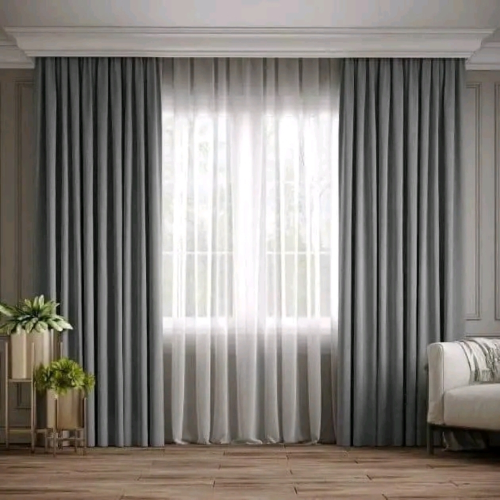 New luxury design curtains making - 3