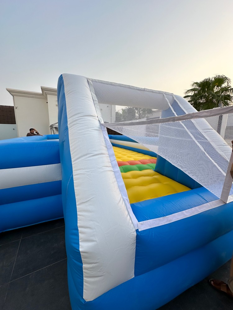 inflatable soapy football pitch - 3