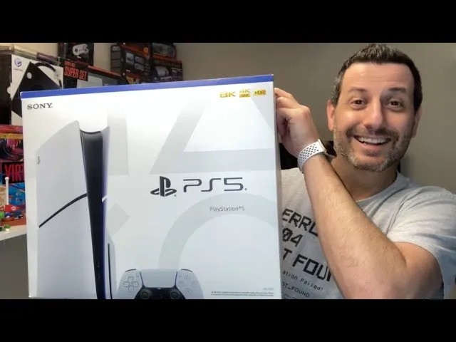 PlayStation 5 slim cd console ps5 - 2
