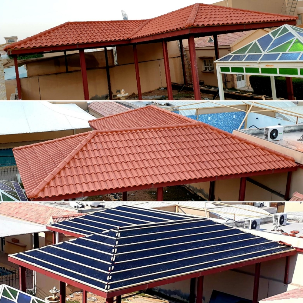 Roof Tiles Fixing Room & Majles - 5