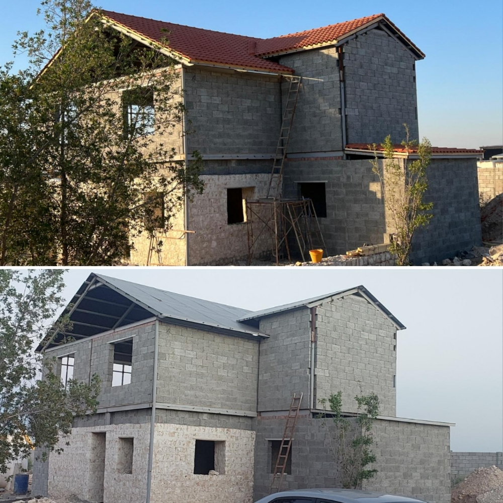 Roof Tiles Fixing Room & Majles - 6