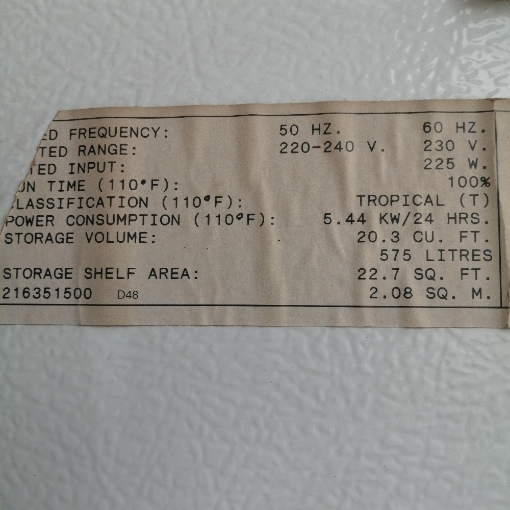 White Westinghouse Freezer - 5