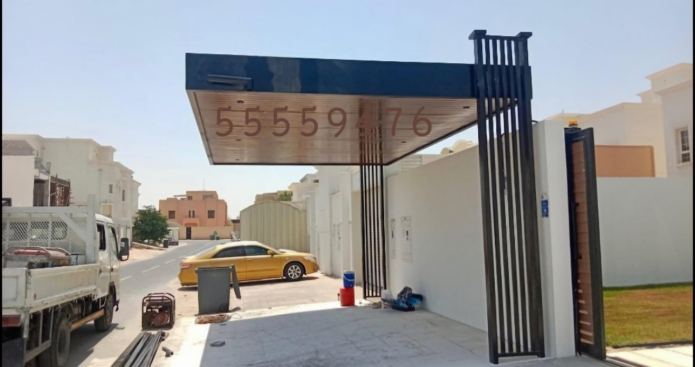 أنواع مودرن بارغولا مواقف سيارات. - 15