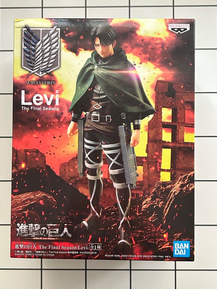 Attack on titan levi figure - 1