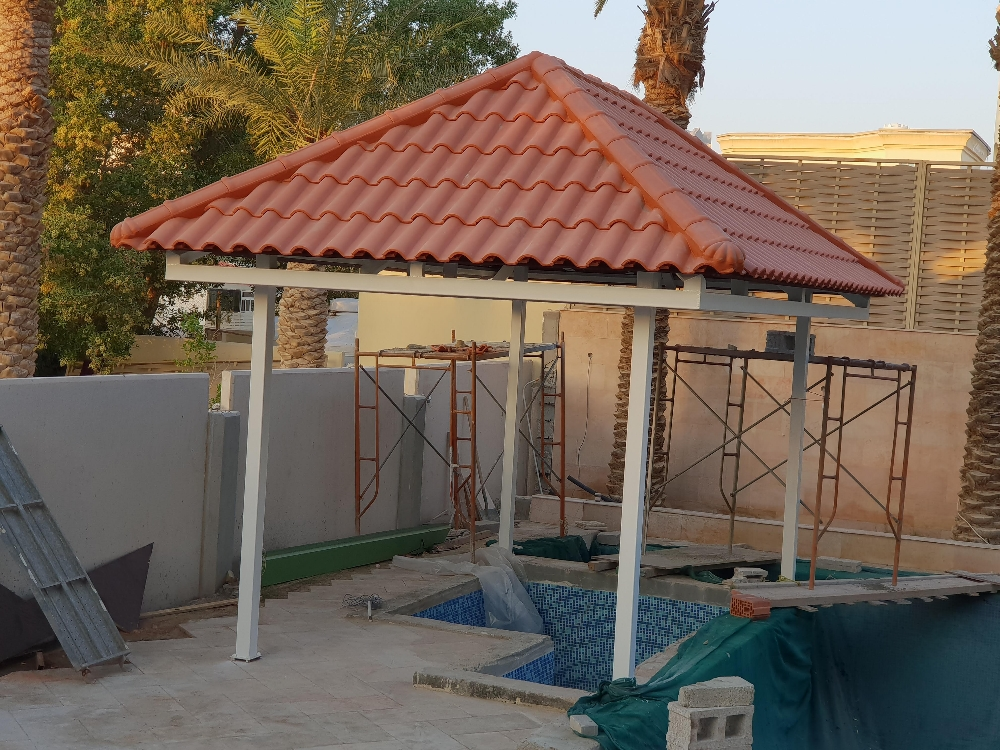 Roof Tiles Fixing Room & Majles - 14