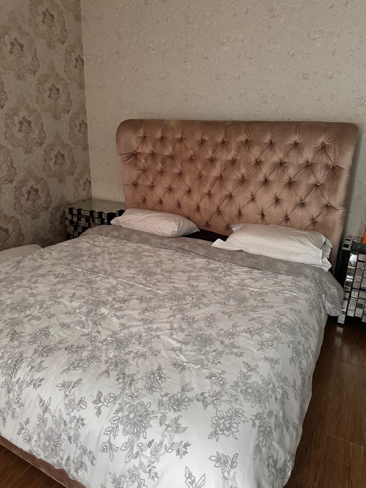bed with mattress - 1