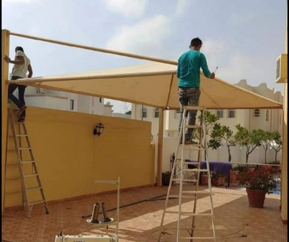 تركيب مظلات حديد للسيارات تركيب ب - 4