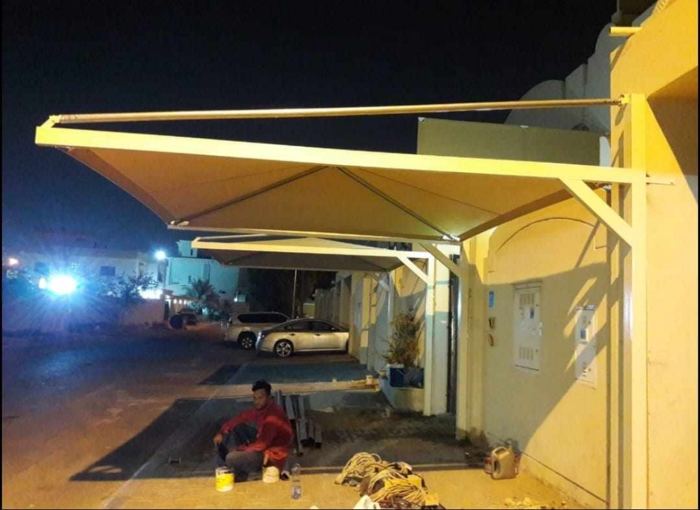 تركيب مظلات حديد للسيارات تركيب ب - 2