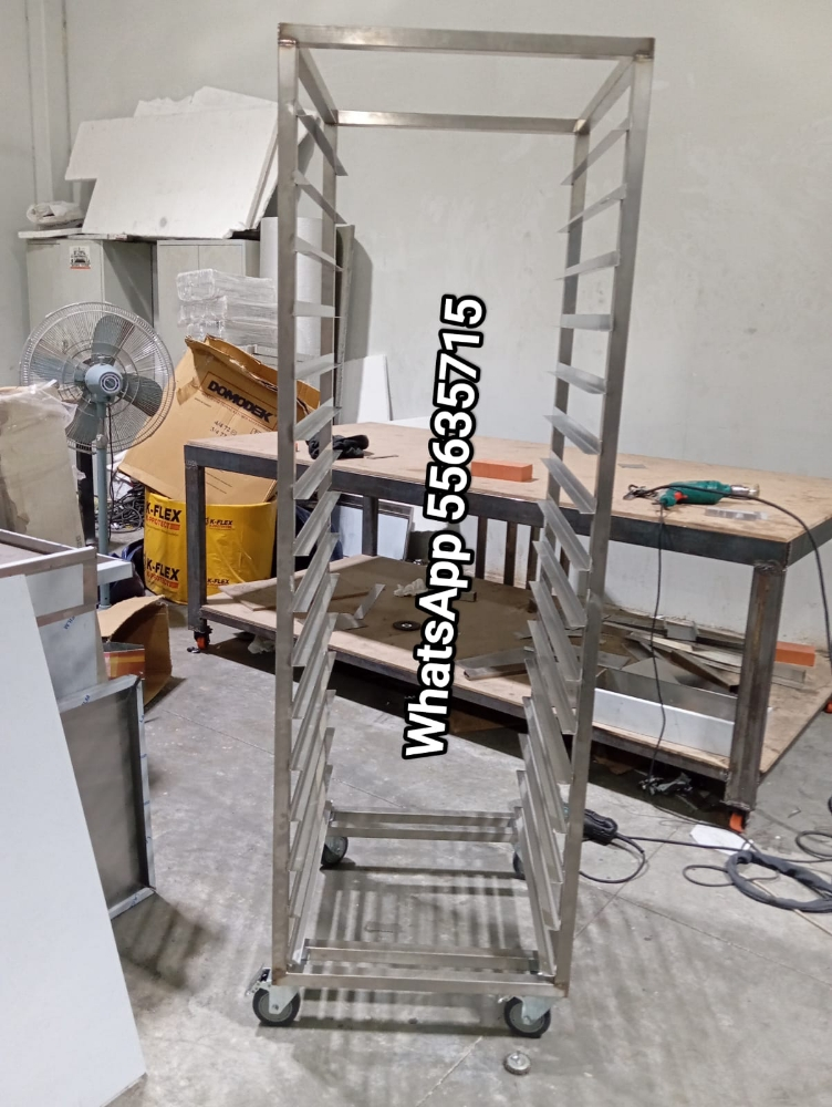 New Fabrication SS Trolley Bakery - 8