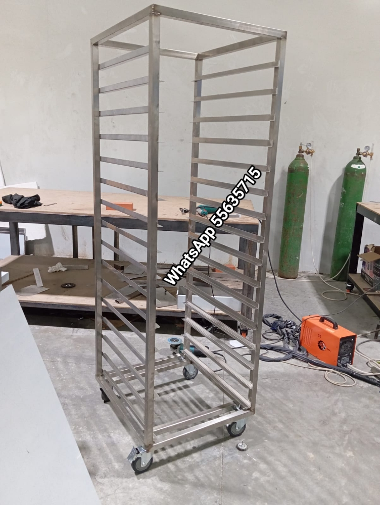 New Fabrication SS Trolley Bakery - 1