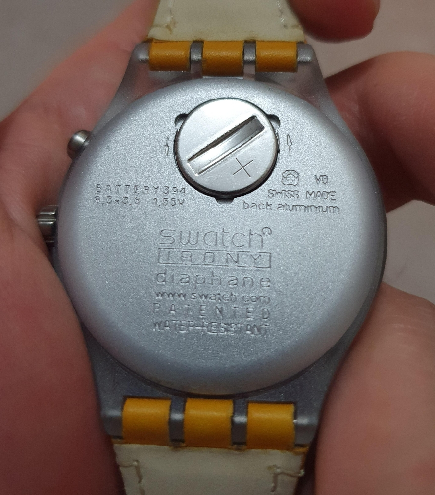 Swatch diaphane Thunderstorm - 2