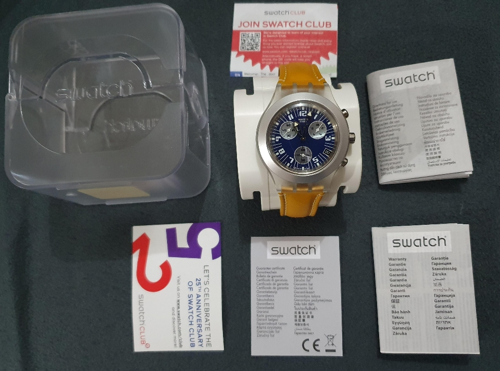 Swatch diaphane Thunderstorm - 3