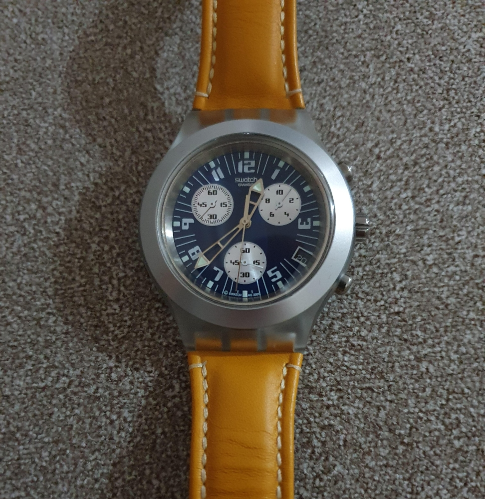 Swatch diaphane Thunderstorm - 4