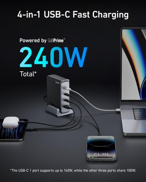 Anker Prime Charger with 4 Ports - 4