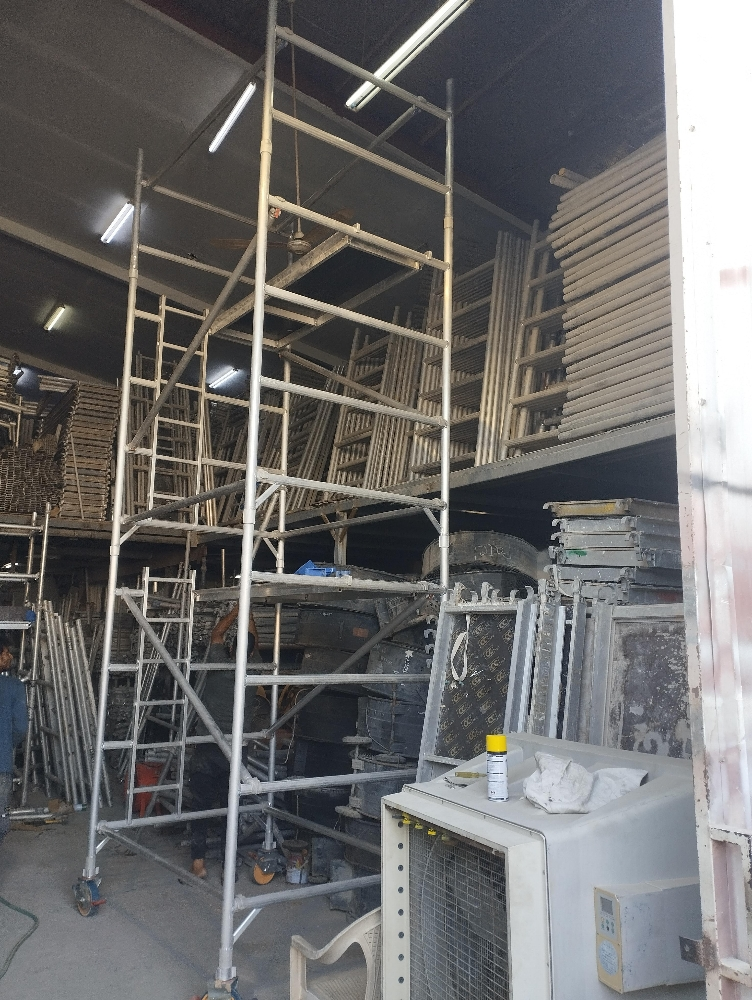 ladder and scaffolding - 1