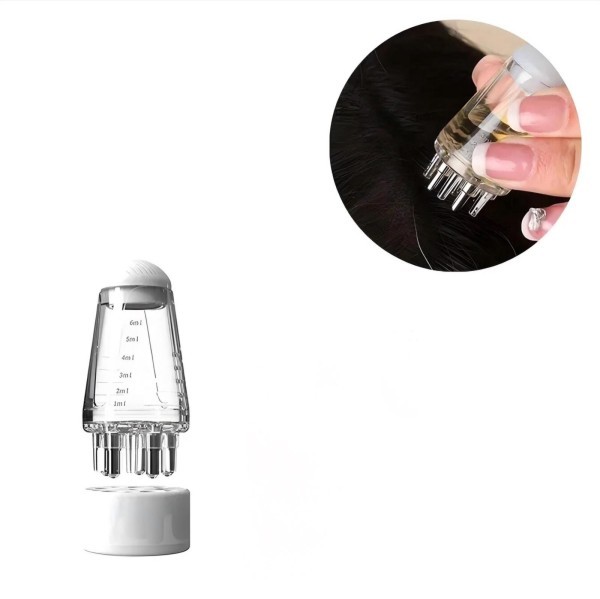 Mini massager with a massage comb - 1