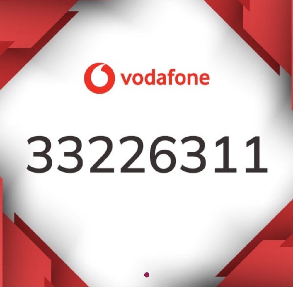 Vodafone number for sell - 1