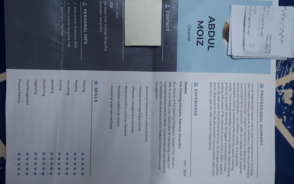 Professional Cv , resume maker - 2