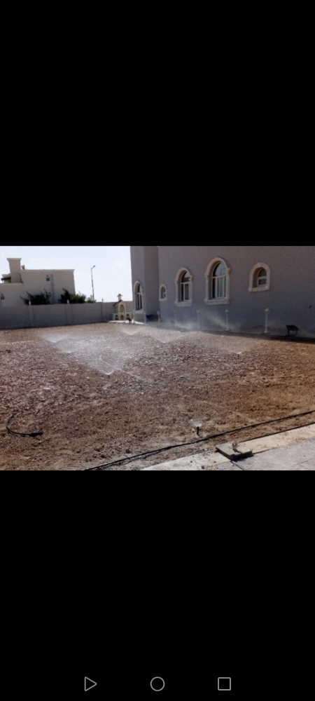 نقوم بعمل شبكات الري وزراعة لاعشب - 1