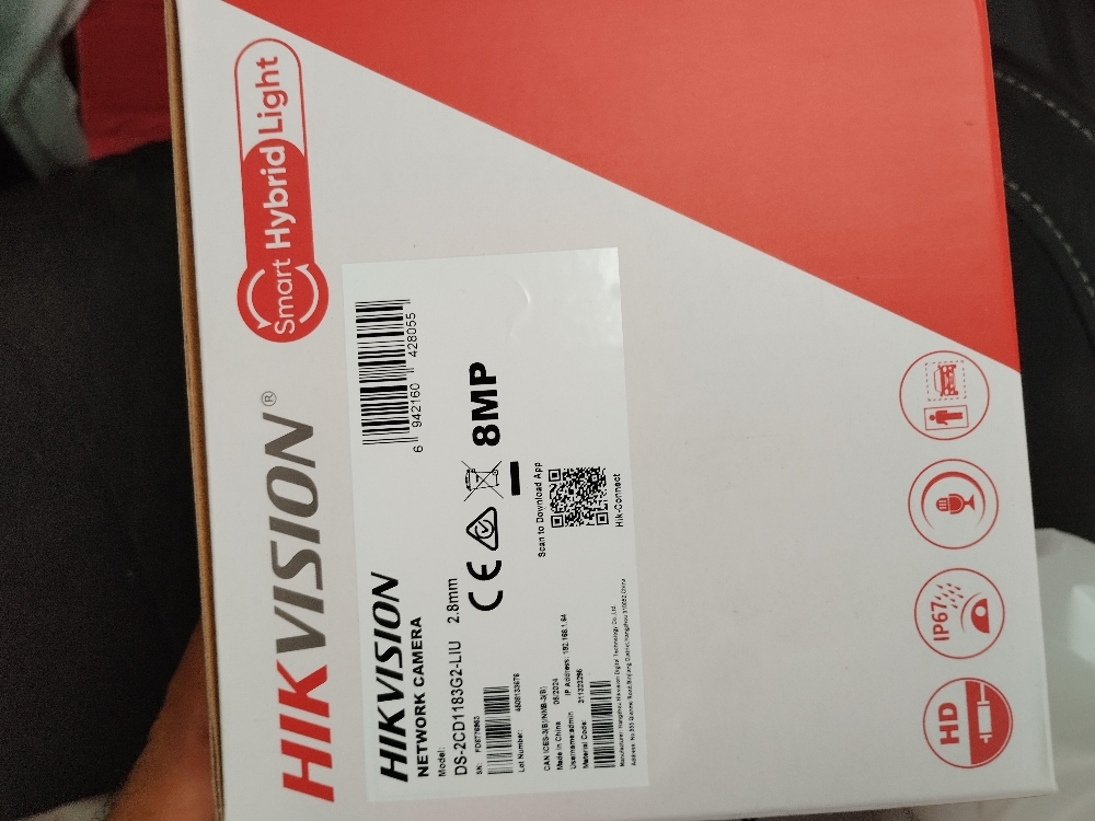 camera Hikvision 4k IP - 6