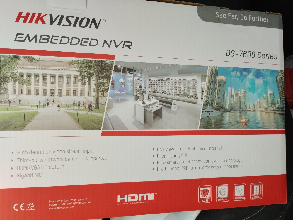 camera Hikvision 4k IP - 1