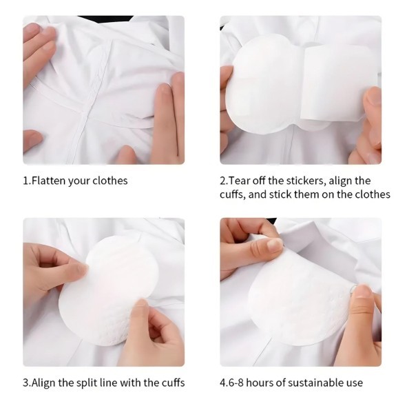 50-Pack Sweat Prevention Pads - 6