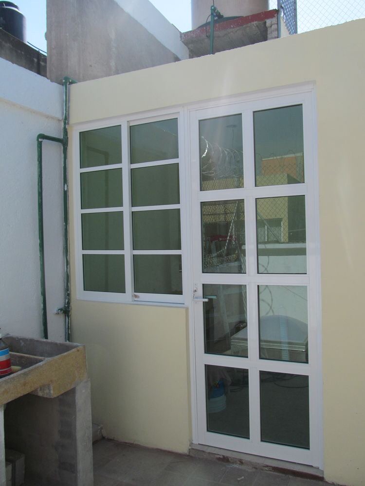 Aluminium upvc glass steel wood - 15