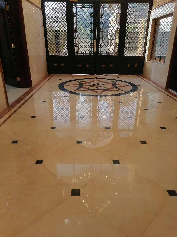 أعمال تلميع الرخام تنظيف الحوش - 11