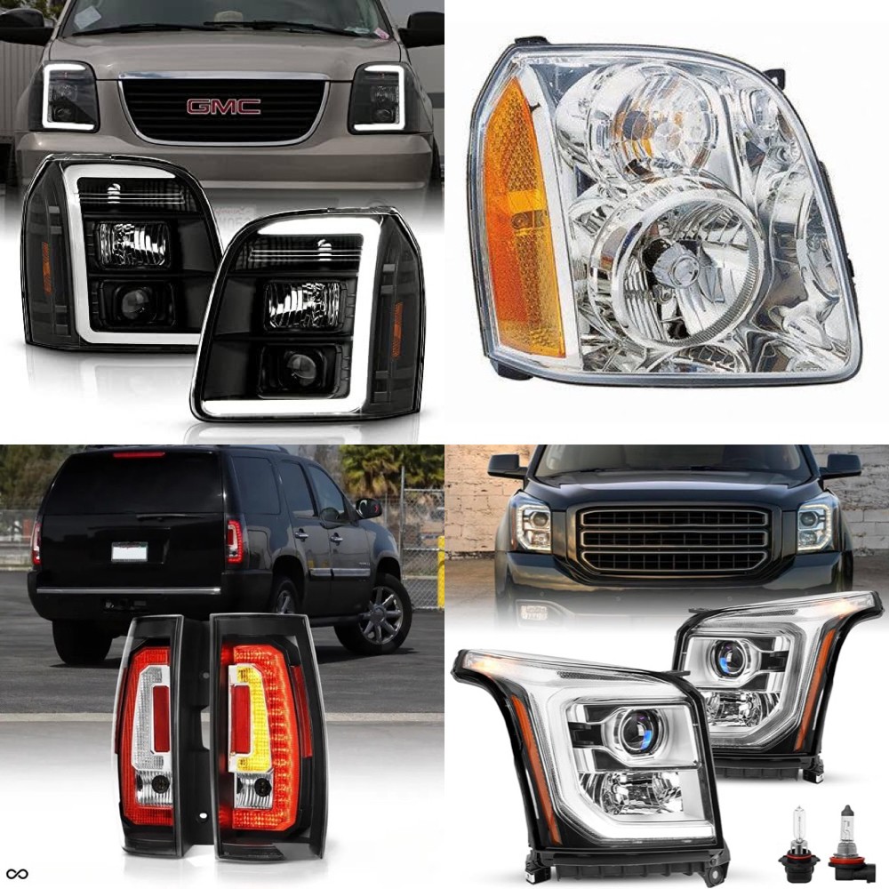 gmc yukon headlights - 1