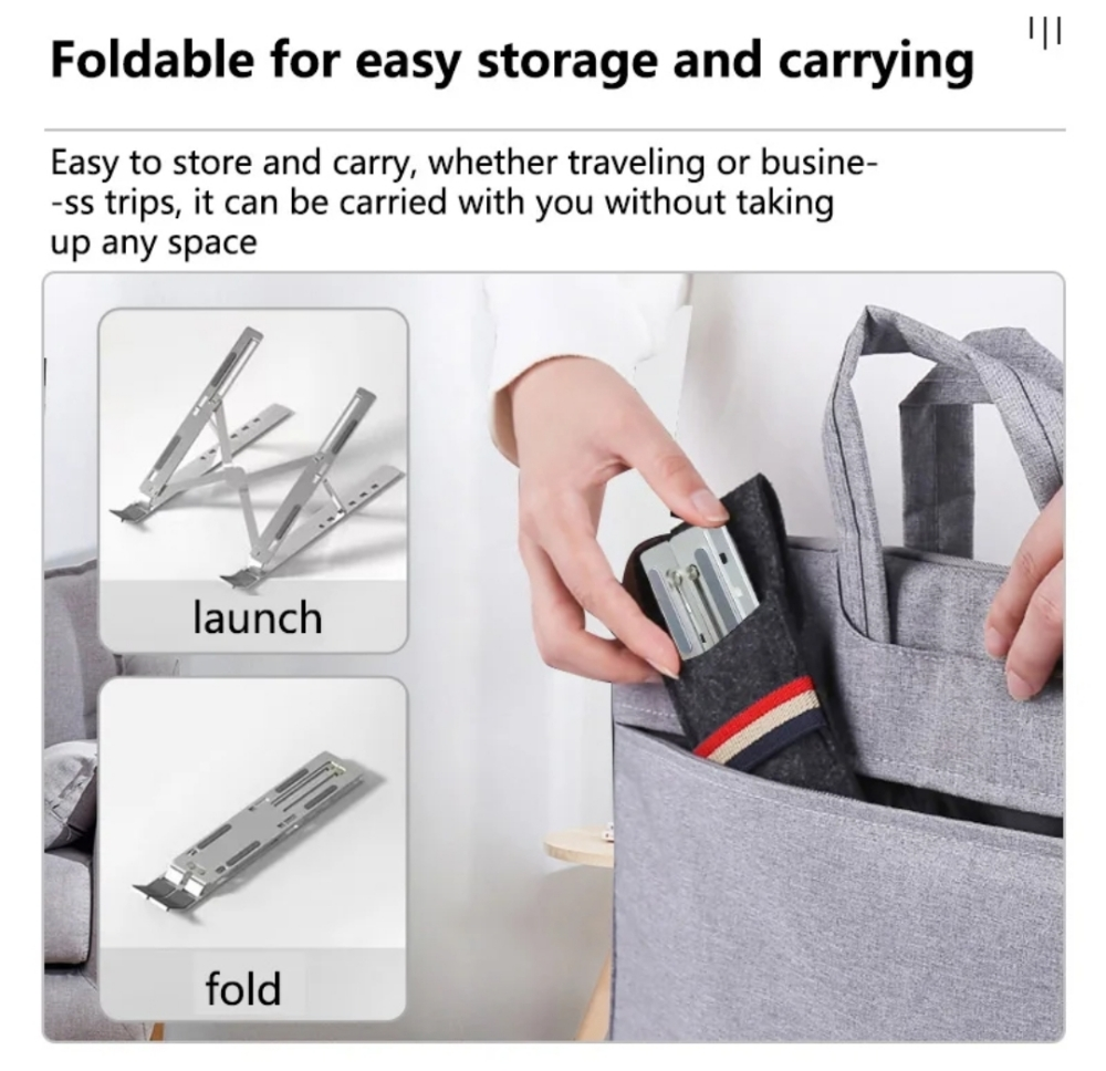 laptop stand holder portable - 7